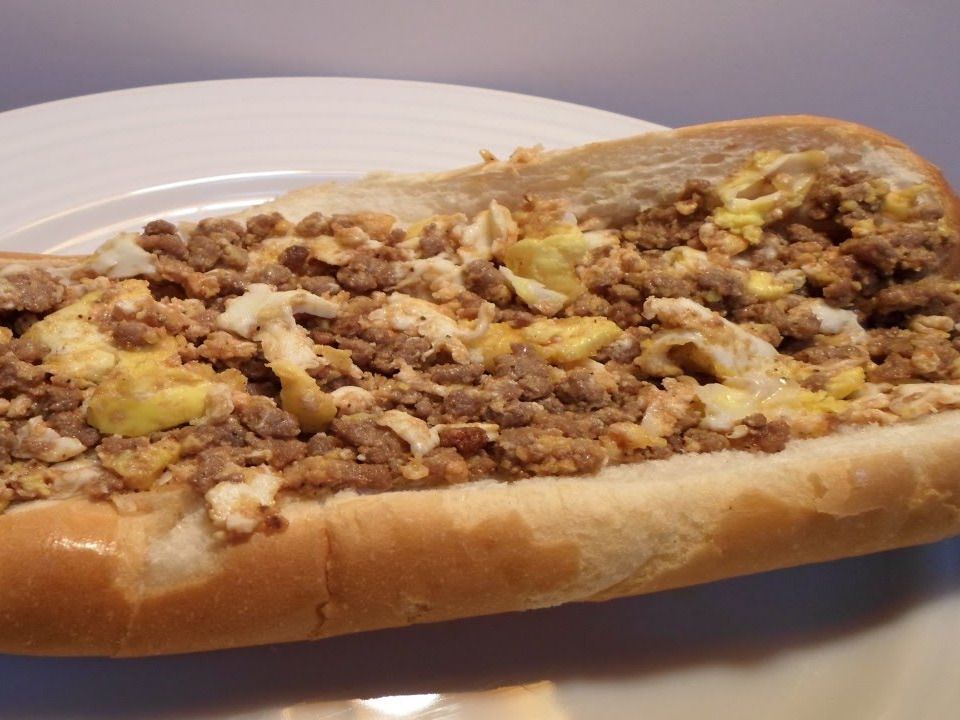 Minced Meat Egg Sandwich Medium size