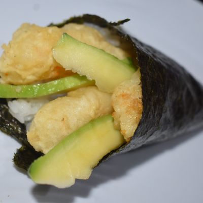 Shrimp Tempura Temaki Roll