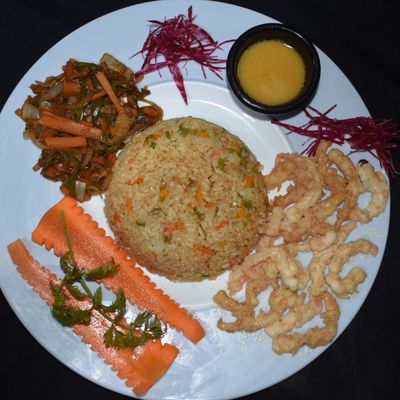 Shrimp Teppanyaki