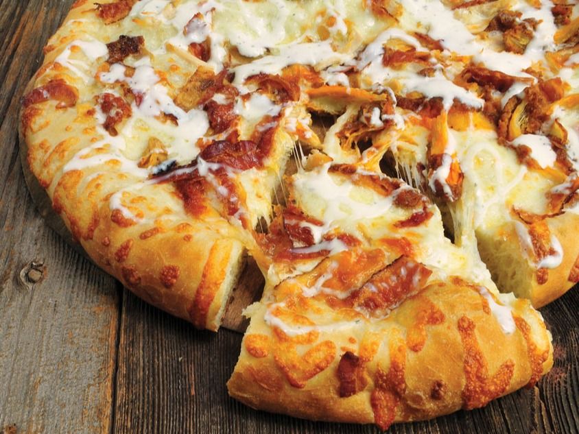 Strips Ranch Pizza