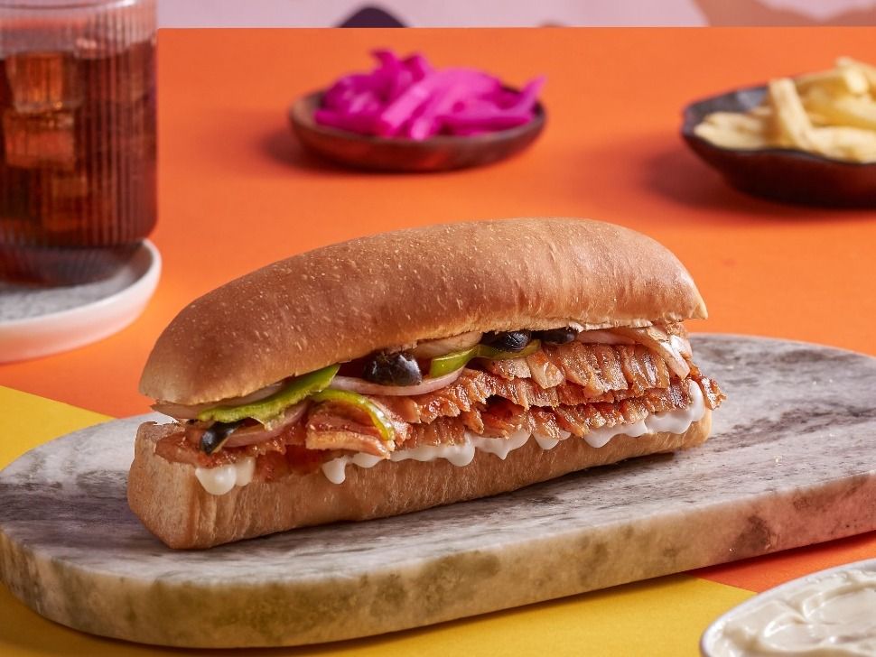 Large Chicken Shawerma Sandwich