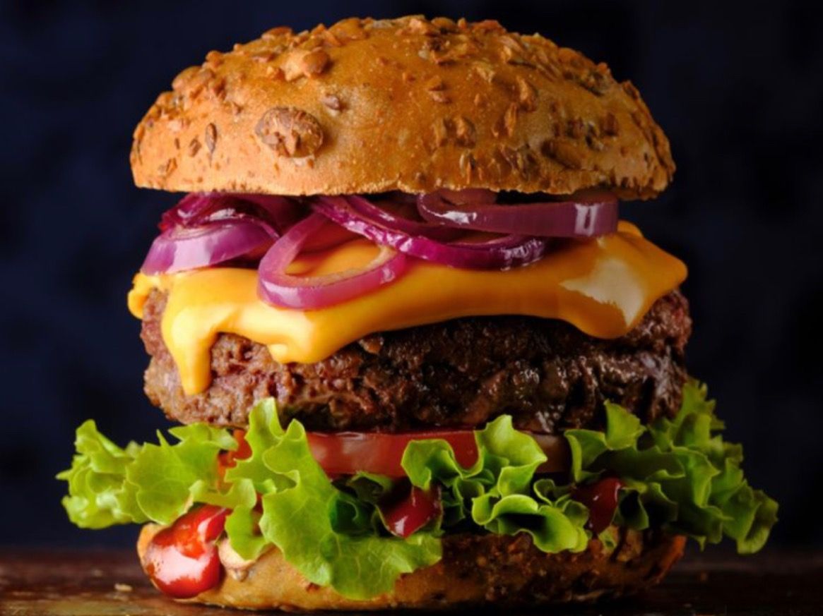 Airbag Burger Sandwich