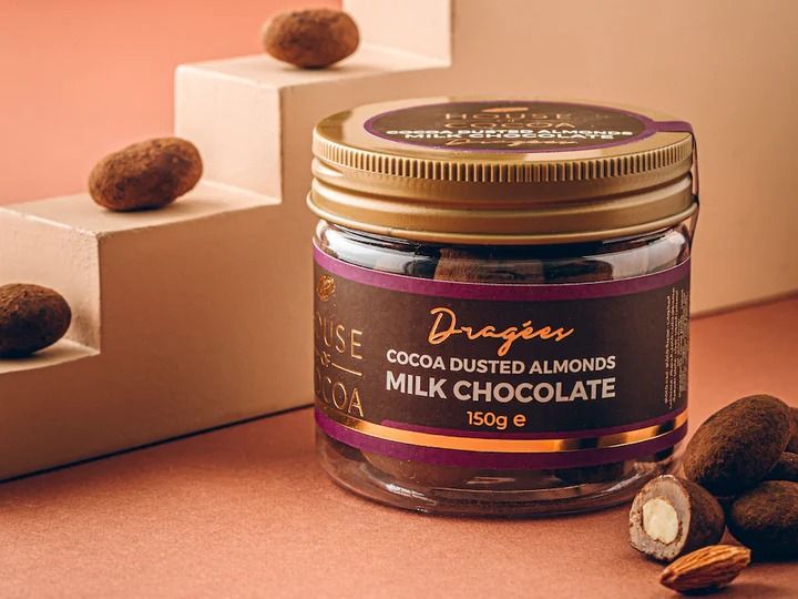 Almond Cocoa Powder Dragee