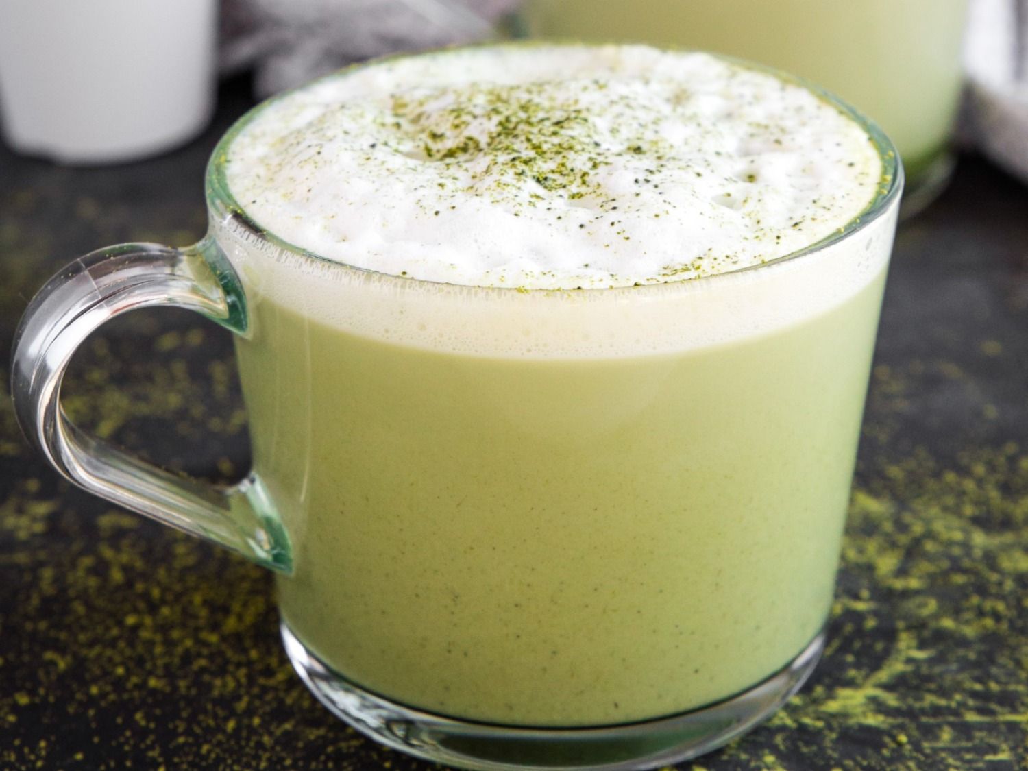 Hot Matcha Milk
