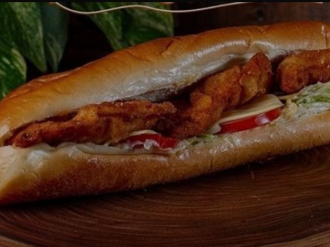 Chicken Pane French Bread Sandwich