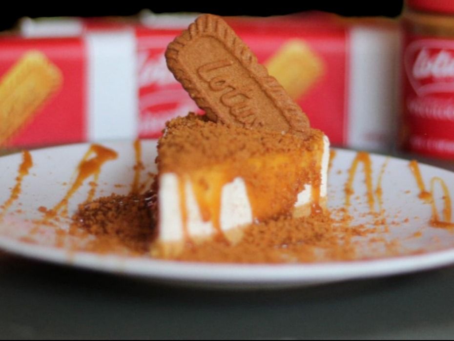 Lotus and Caramel Cheesecake
