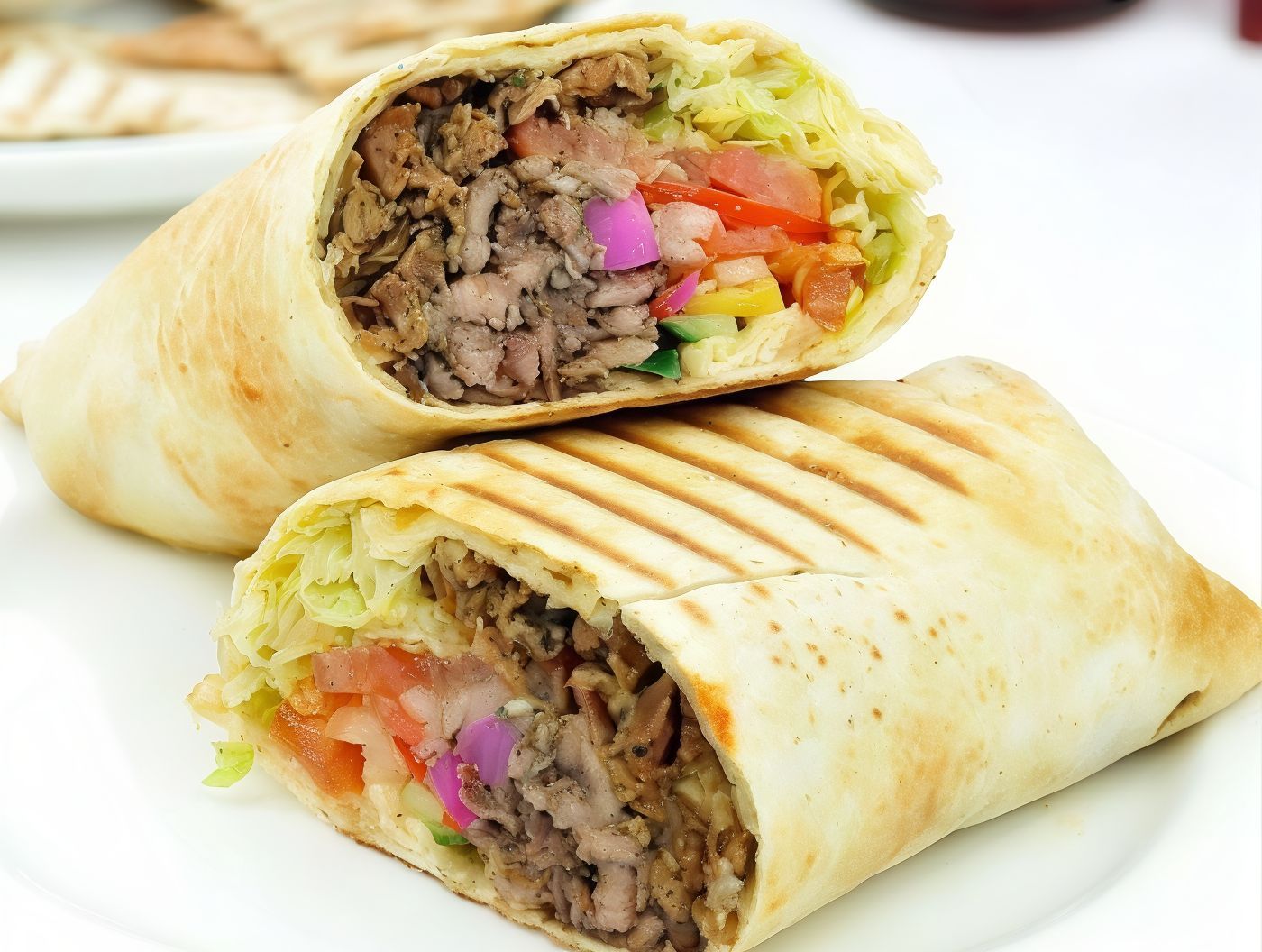 Souvlaki Mix Sandwich