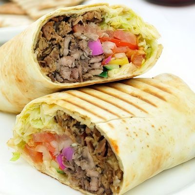 Souvlaki Mix Sandwich