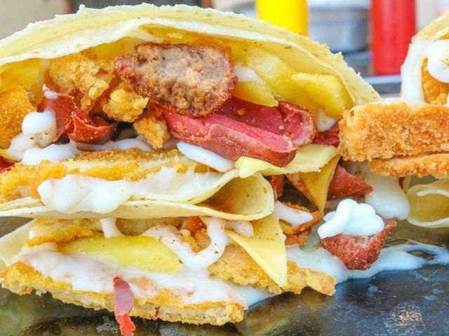 Chicken Pane On Potatoes
