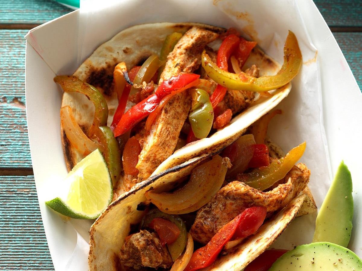 Chicken Fajita Taco