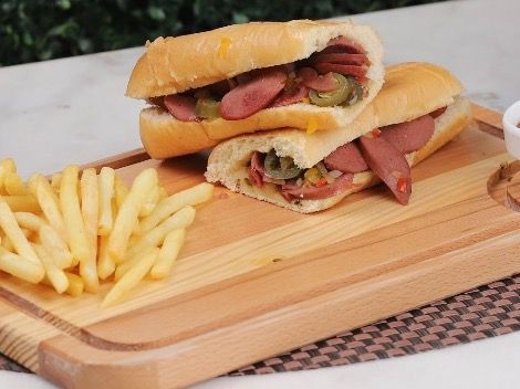 Mexican Hot Dog Sandwich