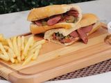 Mexican Hot Dog Sandwich