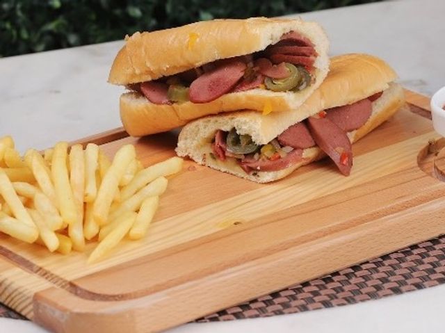 Mexican Hot Dog Sandwich