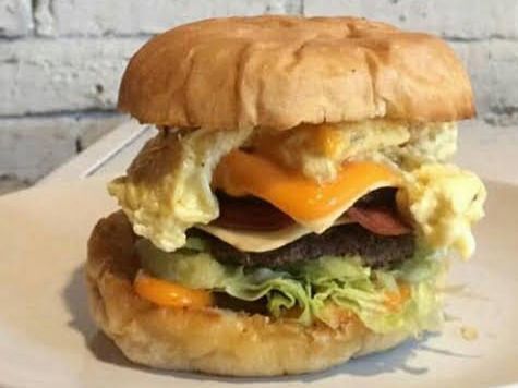 Omelette Burger