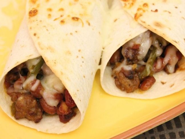 Sausage Mozzarella Wrap