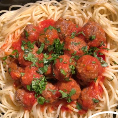 Meatballs Pasta
