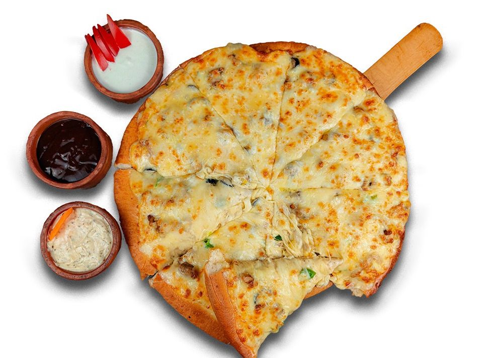Tomato Sauce Chicken Pizza