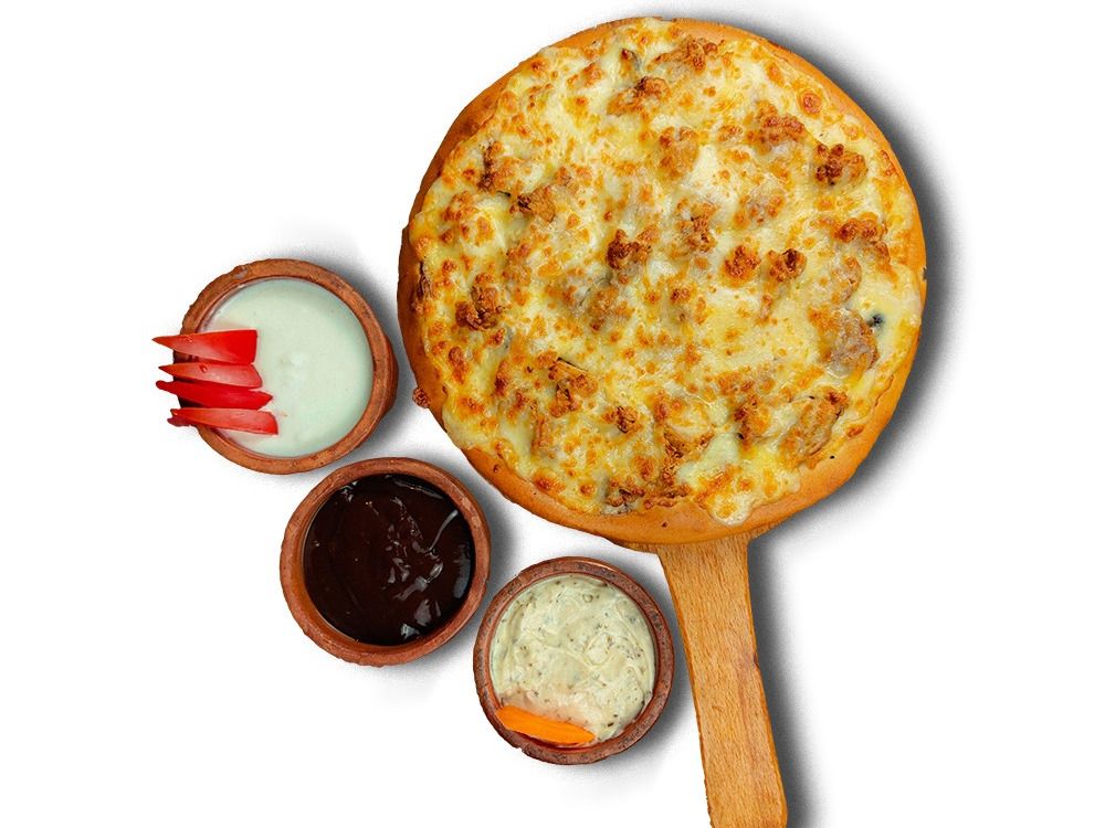 Chicken Alfredo Pizza