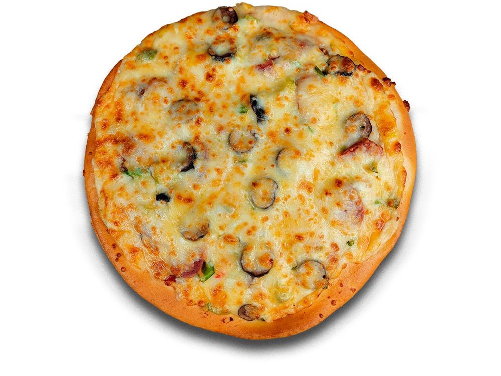 Cheese And Olive Pizza