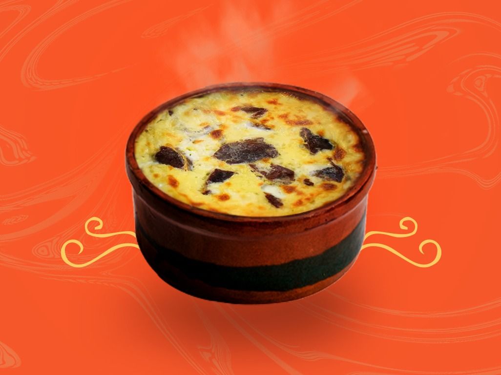 Rice Muamar With Meat Tagin