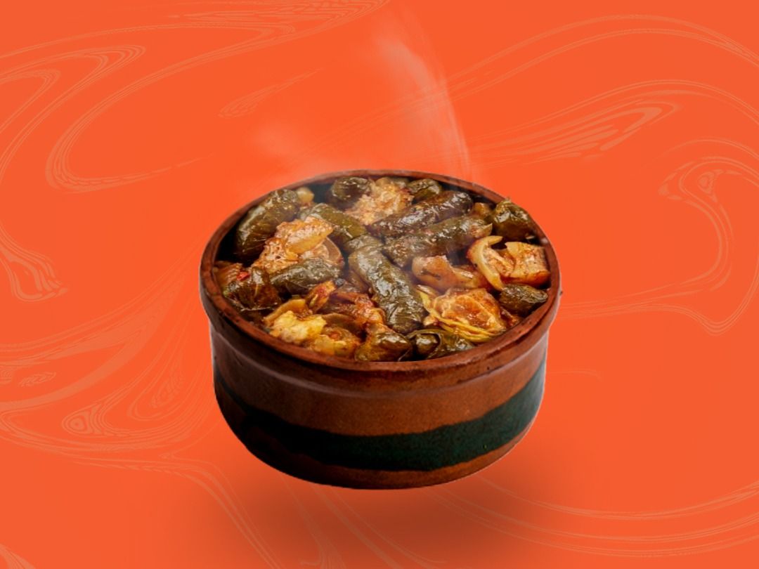 Vine Leaves with Knuckles Casserole