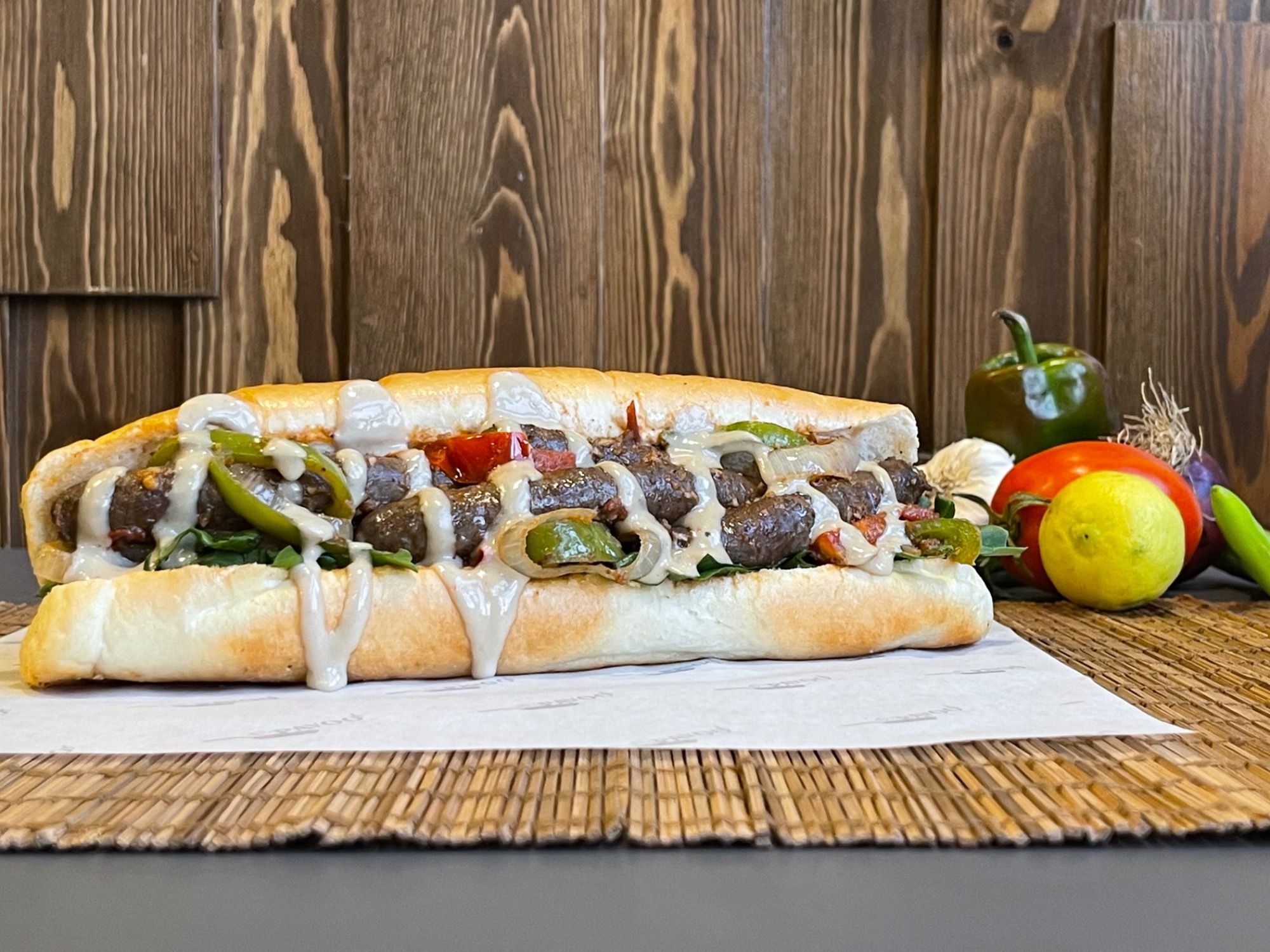 Alexandrian Sausage Sandwich