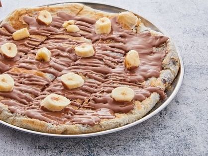 Chocolate with banana