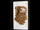 Milk chocolate waffle