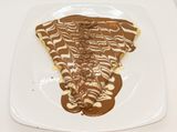 Milk chocolate crepe
