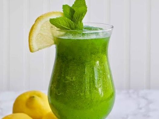 Fresh Lemon Mint Juice
