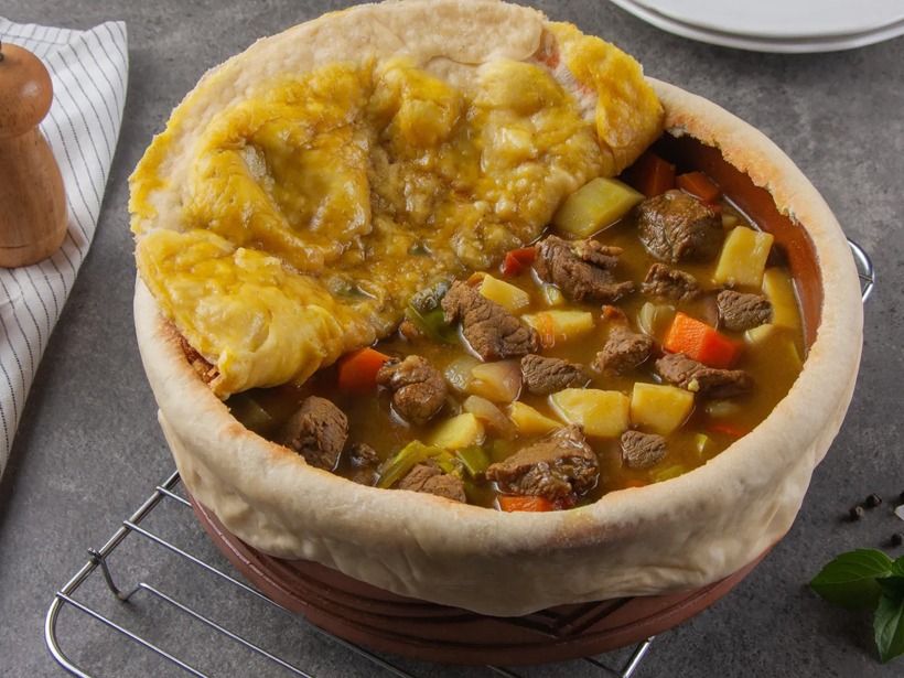 Potato With Meat Fokhara 1k