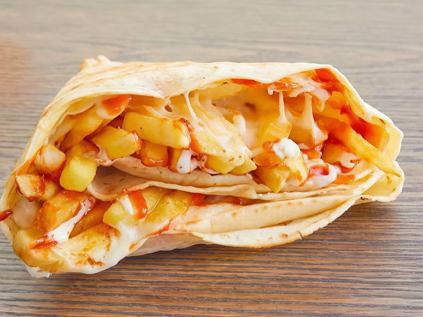 French Fries Crepe