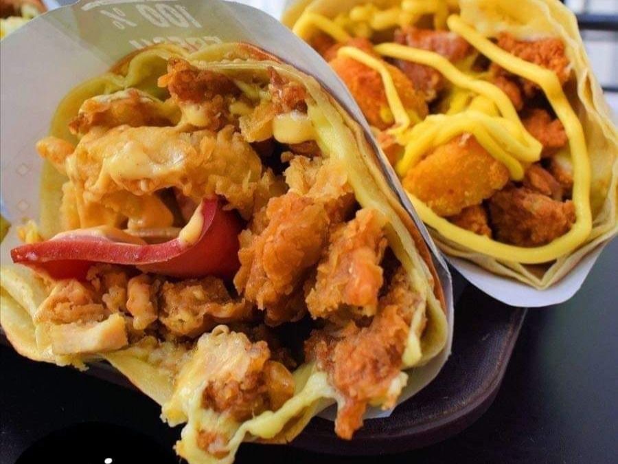 Spicy Chicken Zinger Crepe