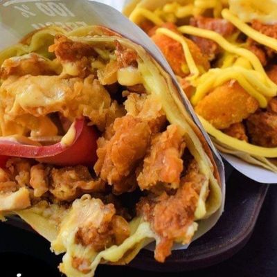 Spicy Chicken Zinger Crepe