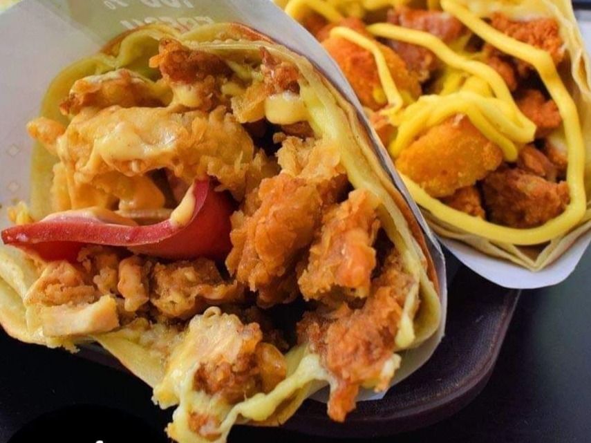 Crispy Chicken Crepe