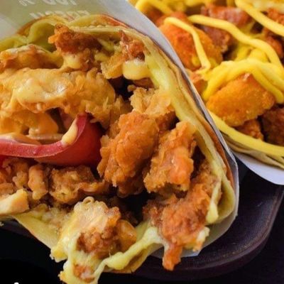 Crispy Chicken Crepe