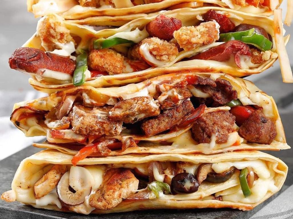 Sons of Syria Chicken Crepe