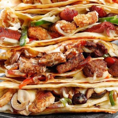 Sons of Syria Chicken Crepe