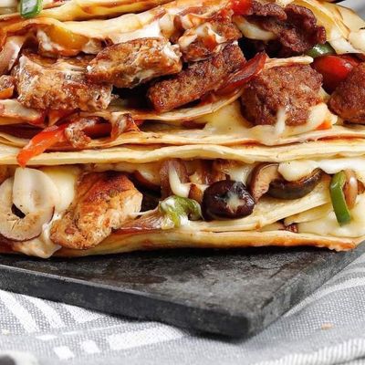 Baladi Sausage Crepe