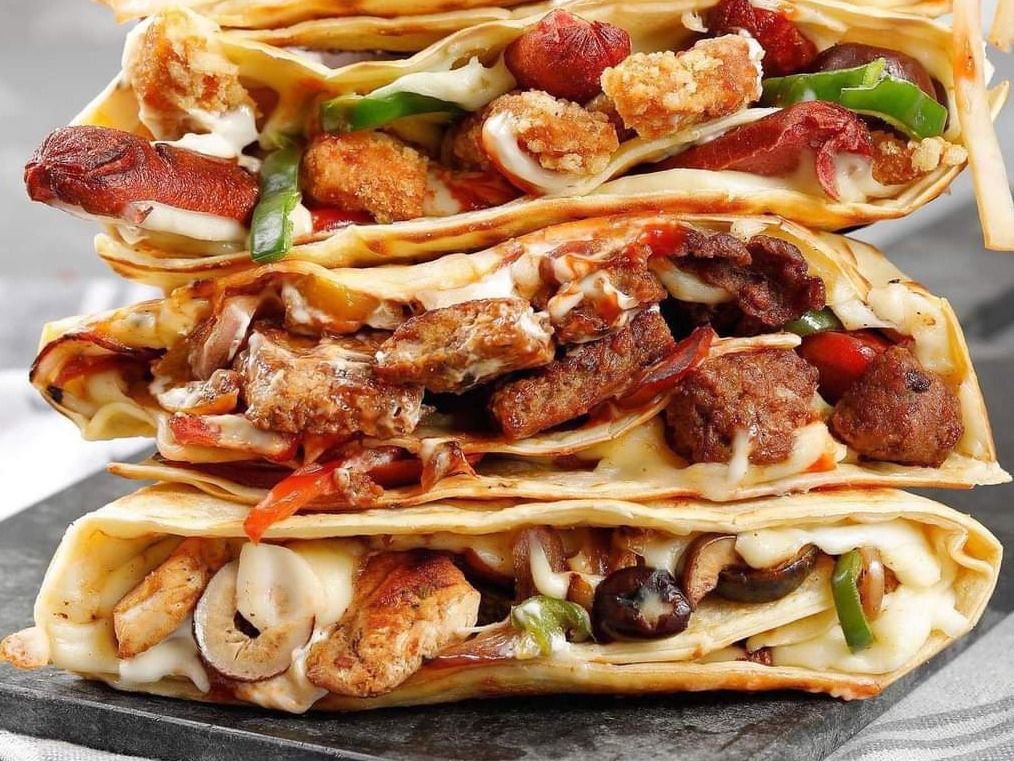 Beef Burger Crepe