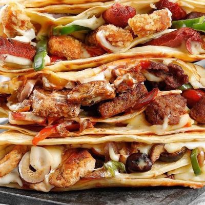 Beef Burger Crepe