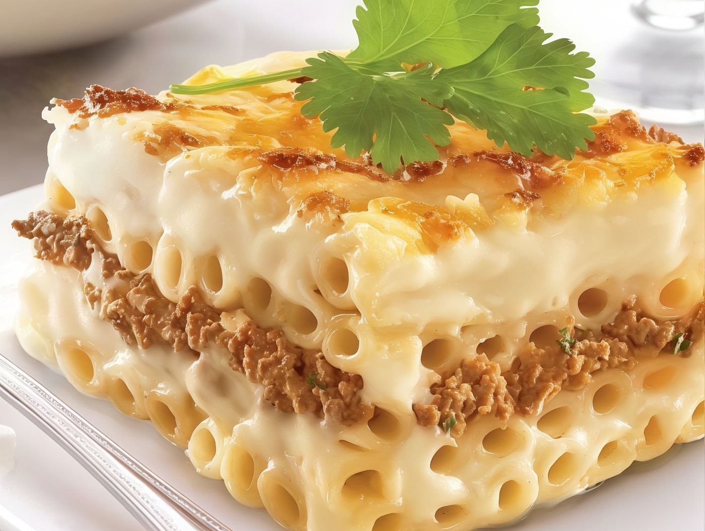 Meat Bechamel Pasta