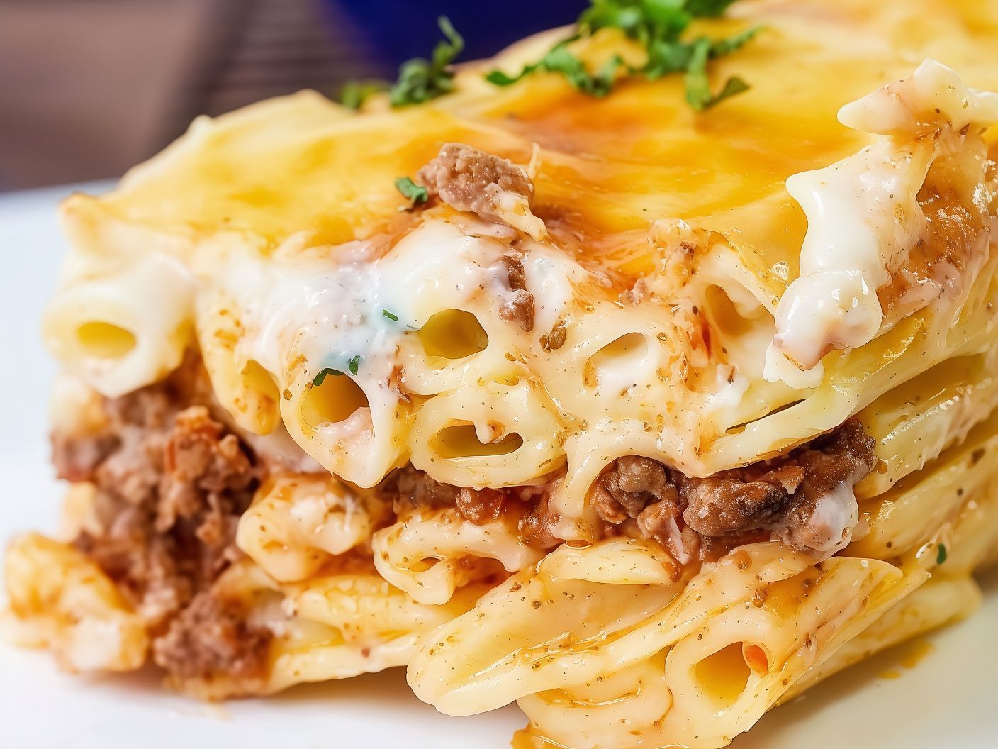 Mix Meat Bechamel Pasta