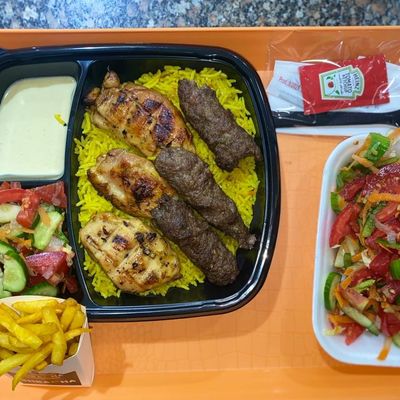 Kofta With Shish Tawook Meal
