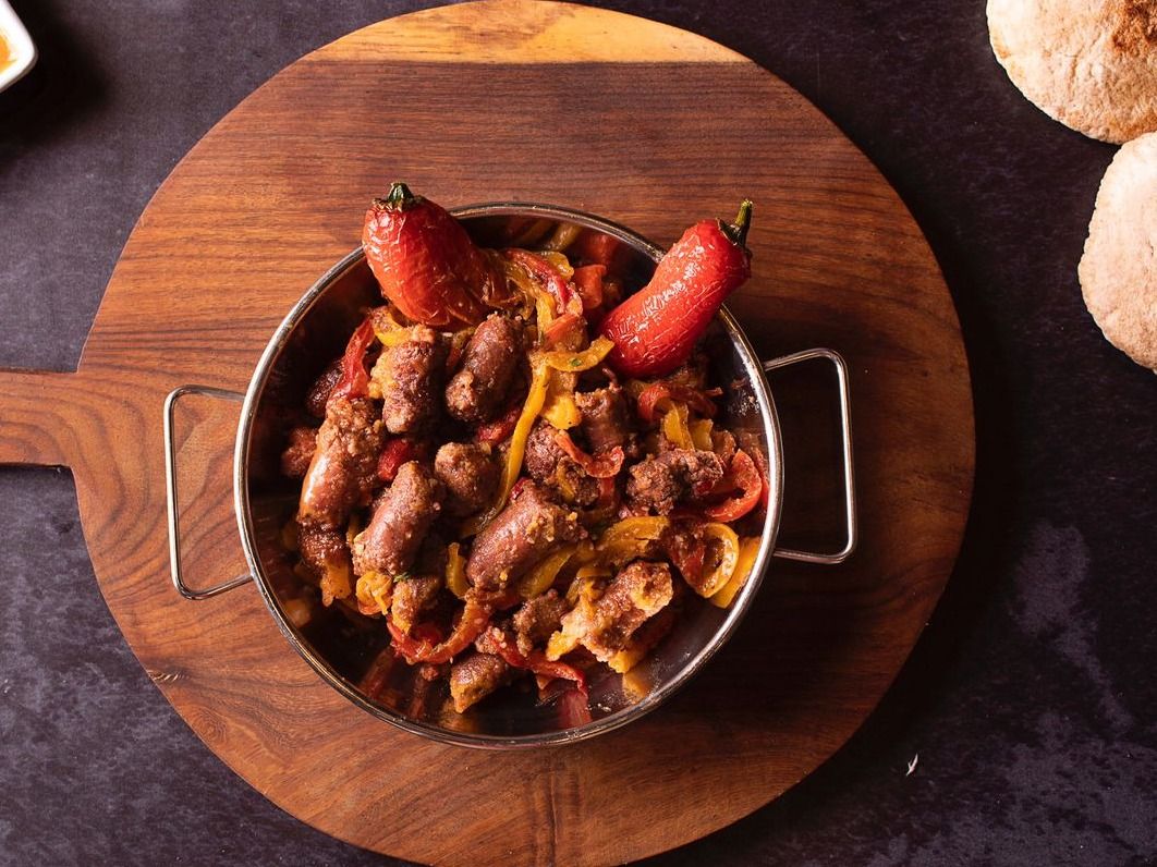 Oriental Sausage Pan