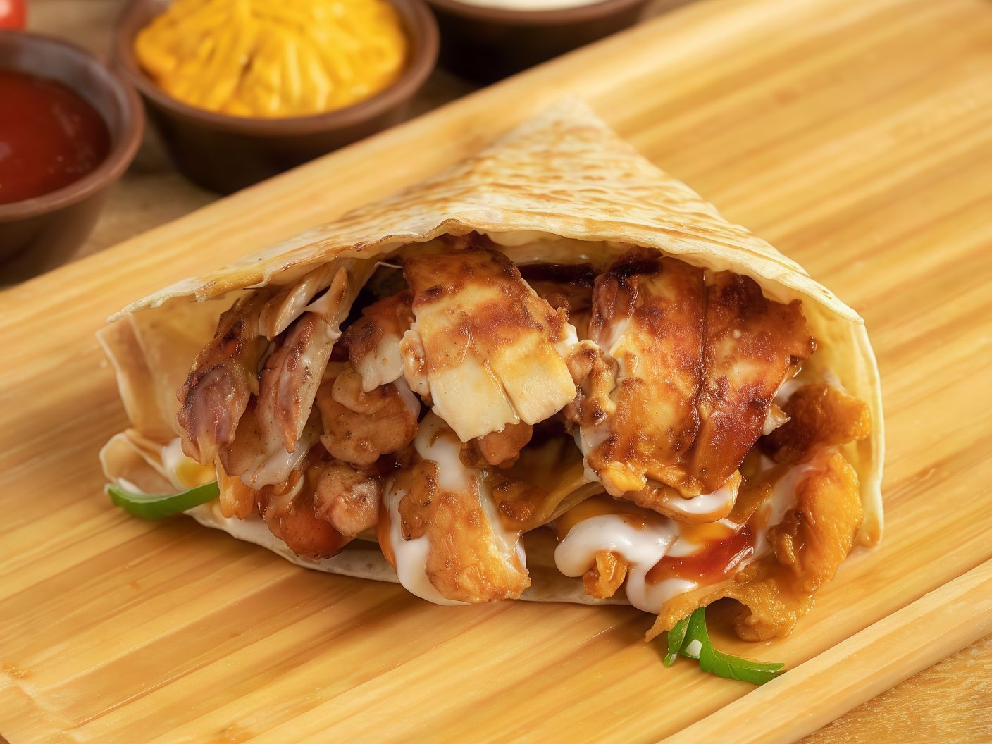 Kono Chicken Shawarma Crepe