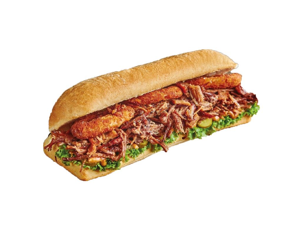 TEXAS BBQ SMOKED BRISKET SANDWICH