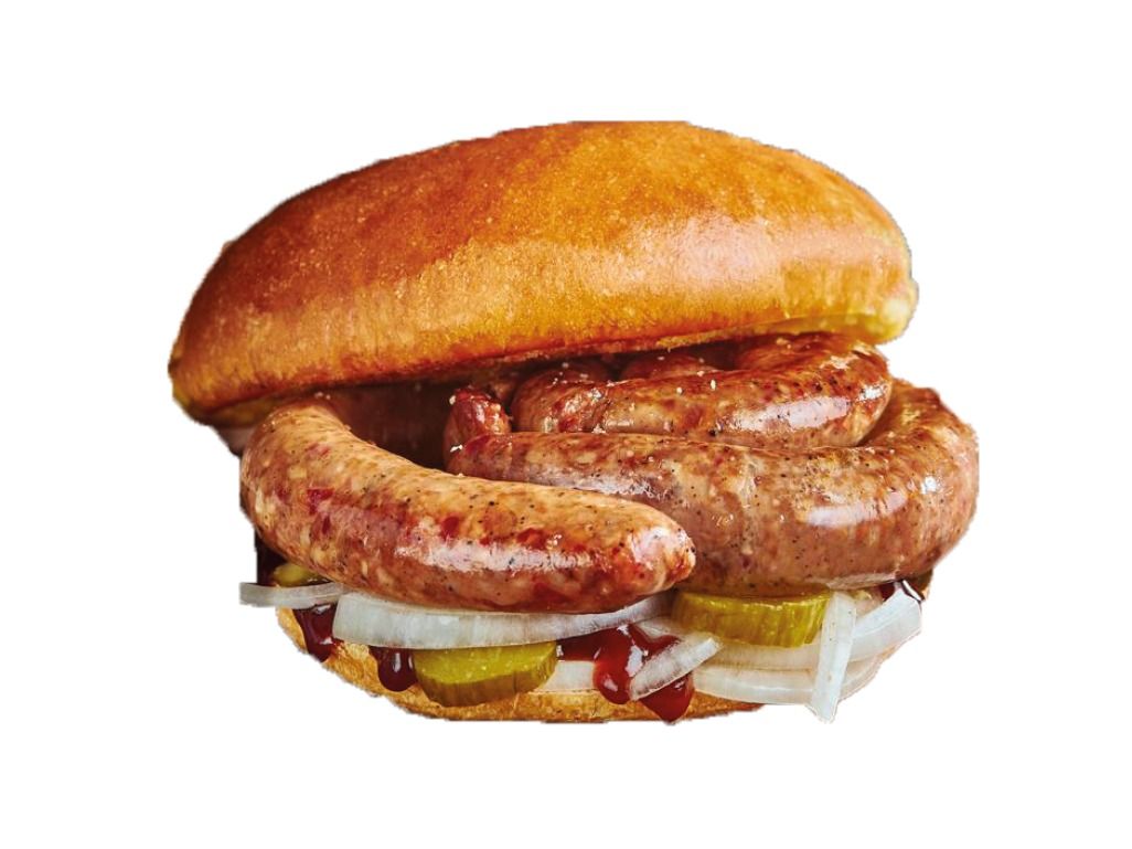 SMOKED SAUSAGE SANDWICH