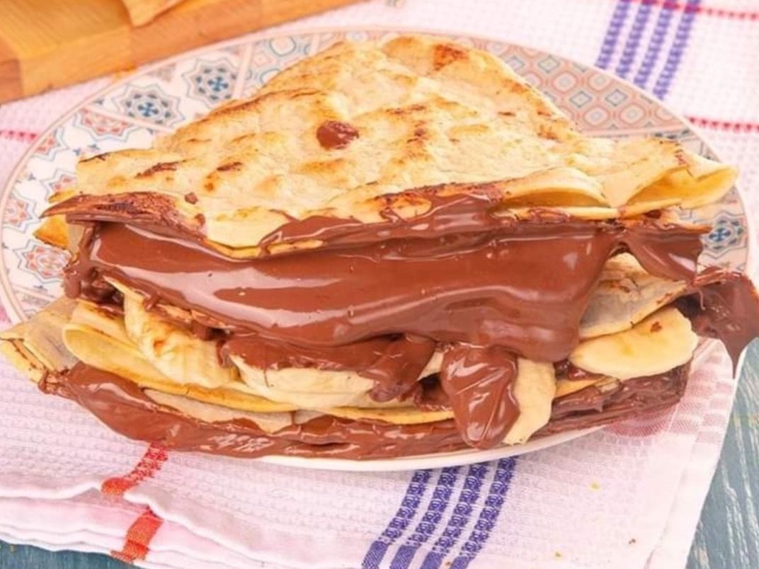 Mix Nutella Crepe