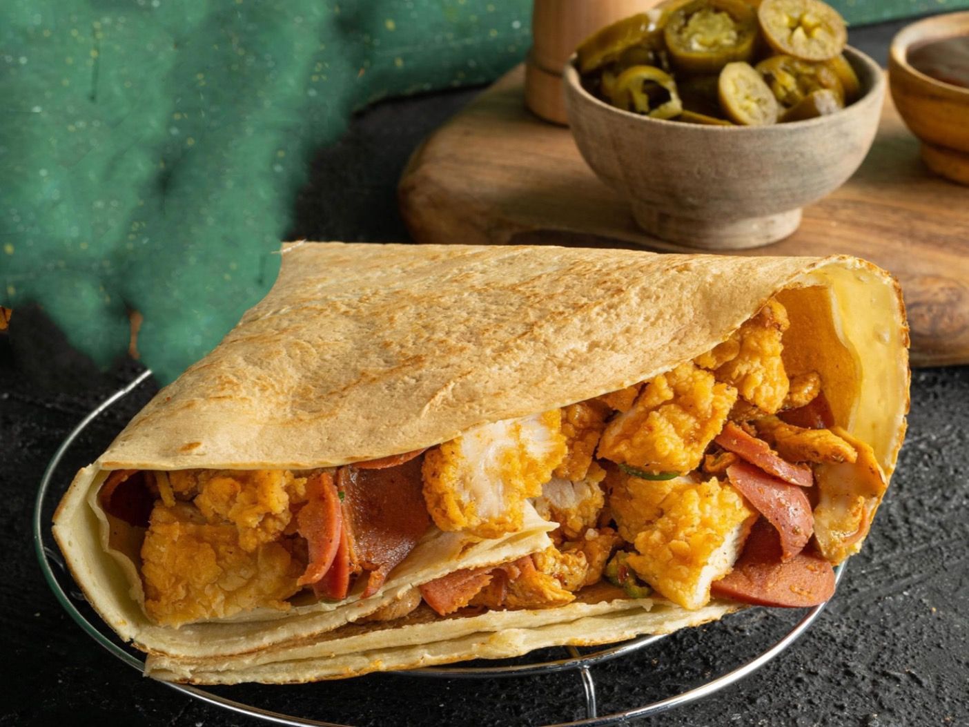 Spicy Fresh Zinger Crepe